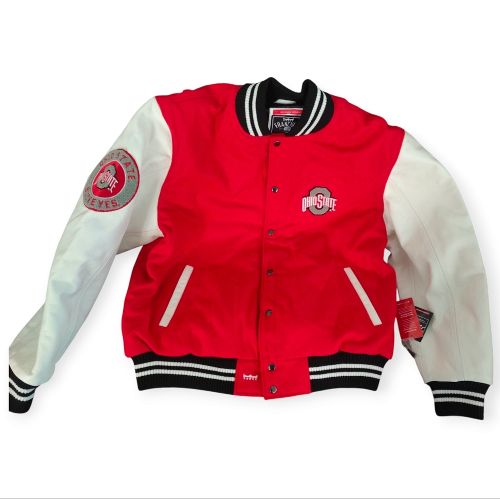 Franchise Club  Ohio State Buckeyes Franchise Club Mens Graduate Wool Varsity Le